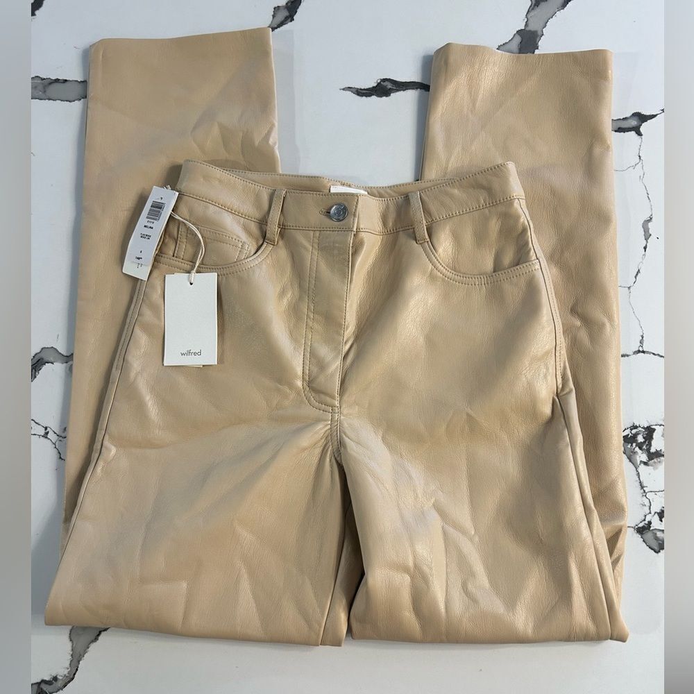Aritzia Wilfred MELINA High Rise Straight Leg NWT
